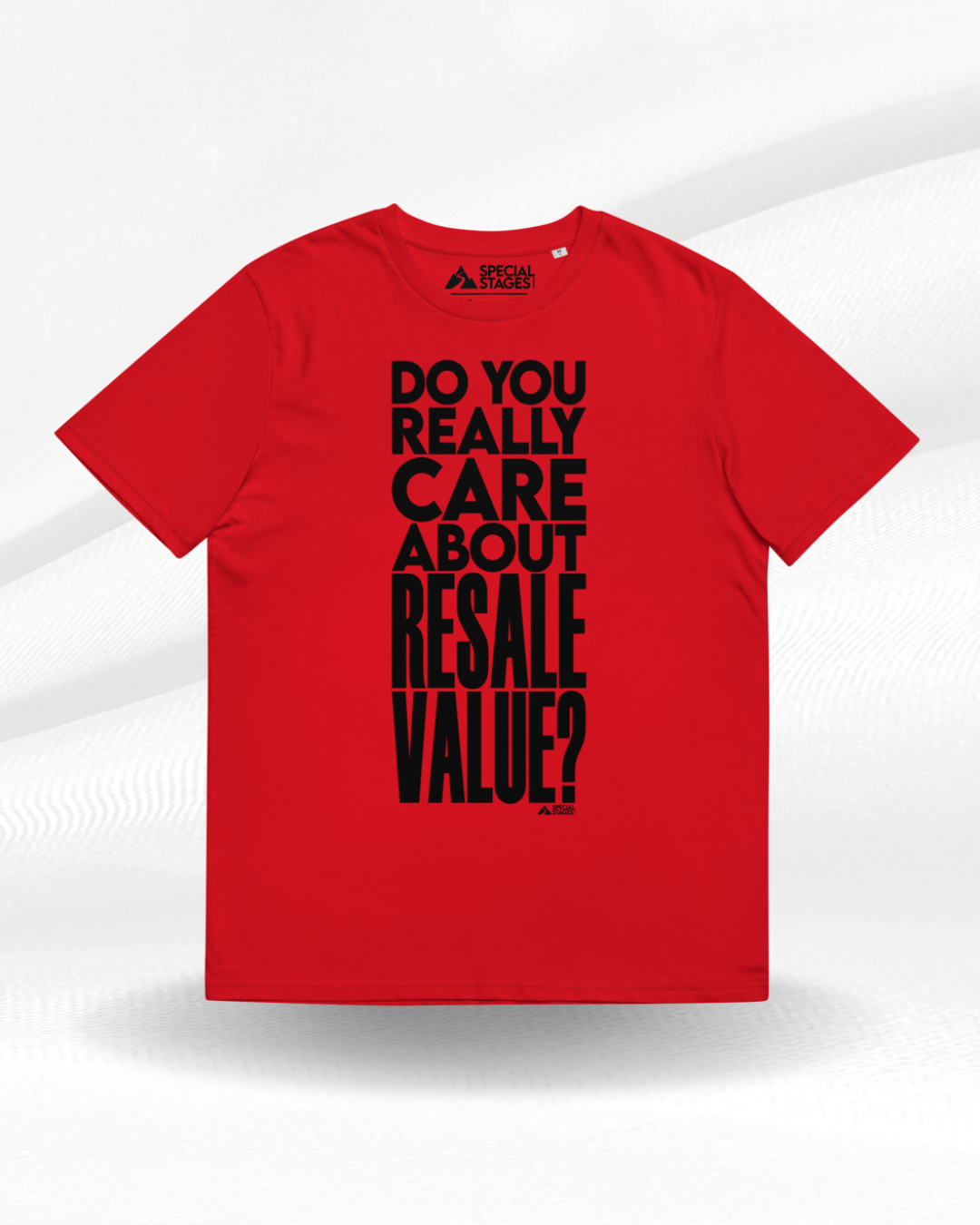 T-Shirt Resale Value rossa