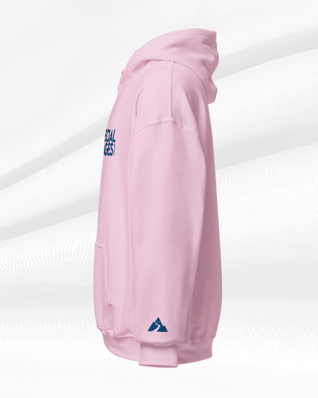 Hoodie estiva ricamata Royal Blue