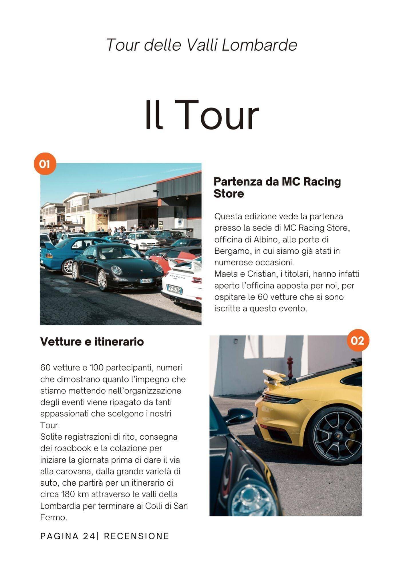 Roadbook Lake Shore Drive 2023 - Special Stages
