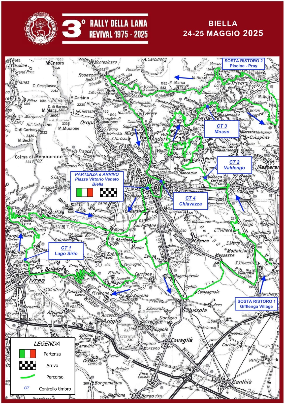 Rally della Lana Revival 2025
