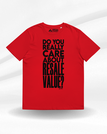 T-Shirt Resale Value rossa