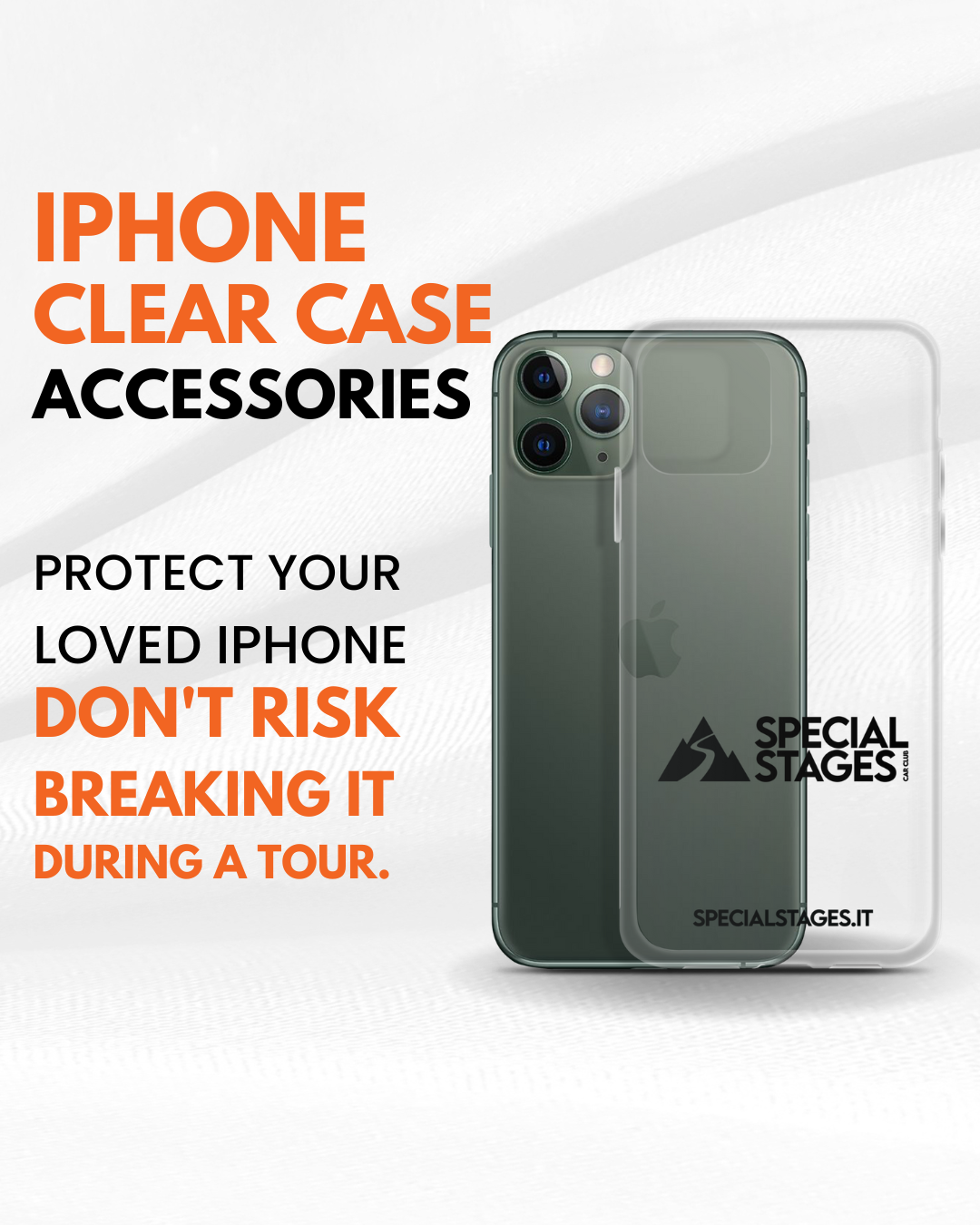 Transparent iPhone® case