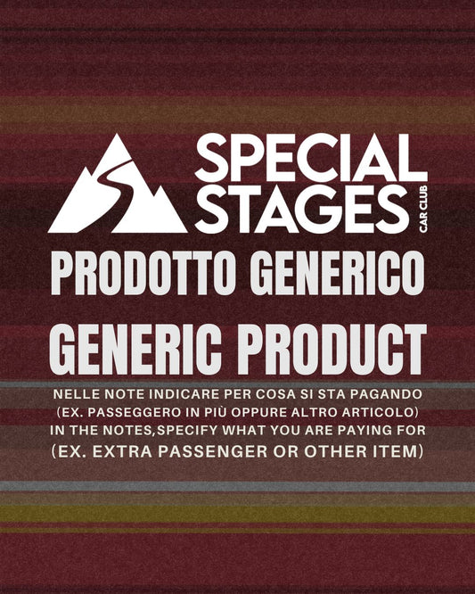 Prodotto generico/Generic product