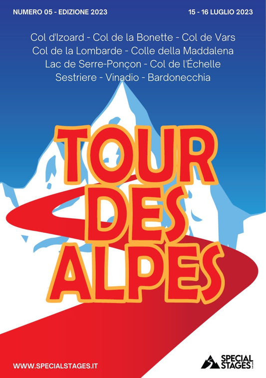 Roadbook Tour des Alpes 2023